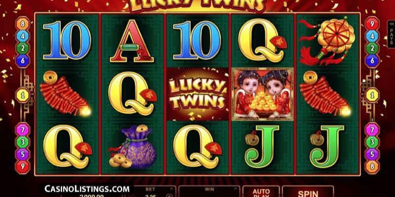 Lucky Twins - Slot Game May Mắn Đậm Chất Á Đông Tại FB88 1 Nắm chắc luật chơi quay hũ để chiến thắng mỗi ngày